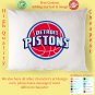 Detroit Pistons 3 NBA Basketball Sport Pillow Case