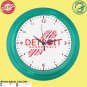 Detroit Pistons 2 NBA Basketball Sport Wall Clock
