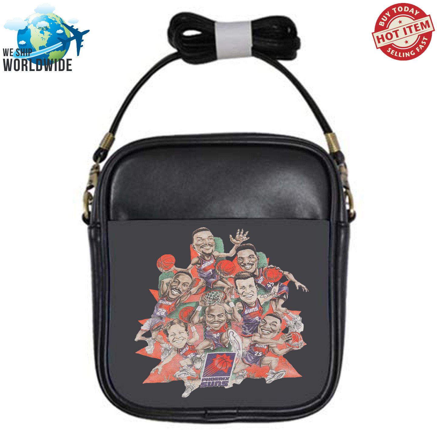Phoenix Suns 2 NBA Basketball Sport Unisex Sling Bags