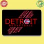 Detroit Pistons 2 NBA Basketball Sport Doormat welcome floor mat