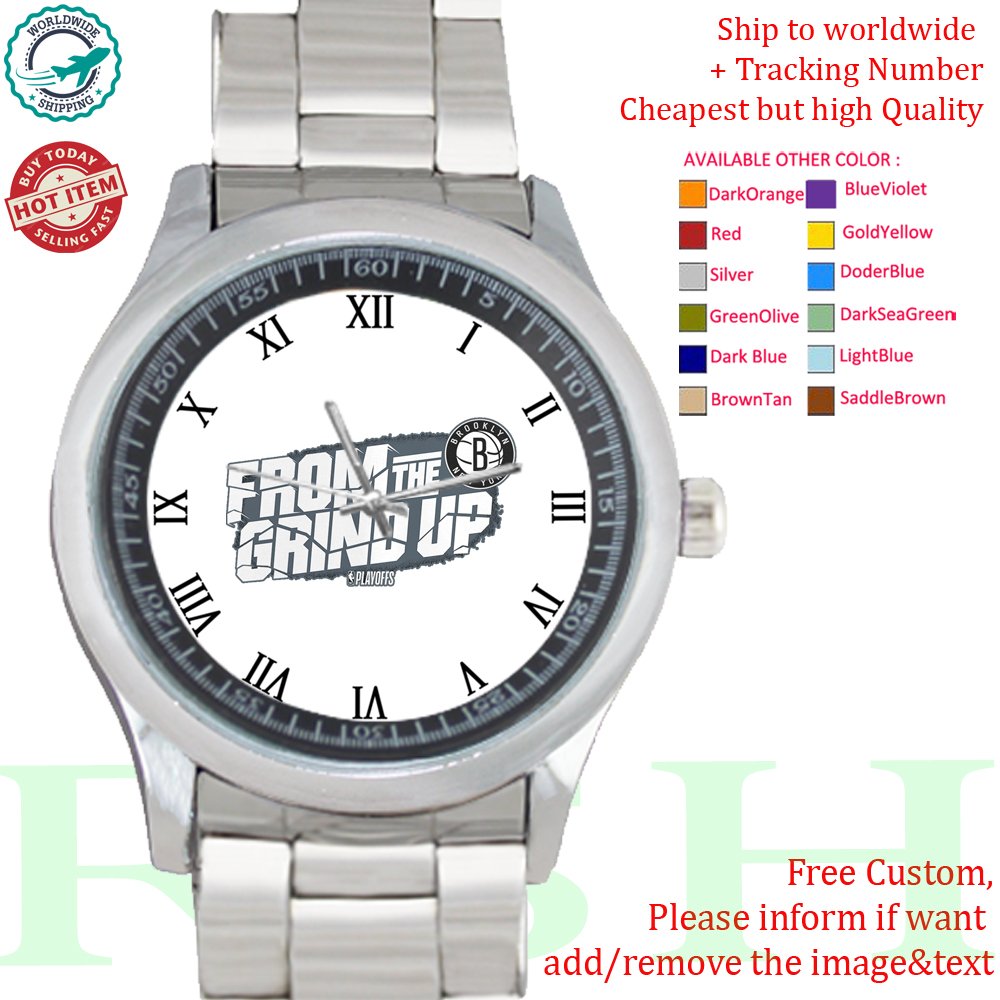Brooklyn Nets 1 NBA Basketball Sport Watches