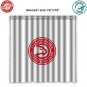 Atlanta Hawks 1 NBA Basketball Suport Shower Curtain