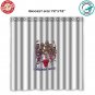 Chicago Bulls 1 NBA Basketball Suport Shower Curtain