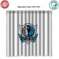 Dallas Mavericks 2 NBA Basketball Suport Shower Curtain