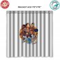 golden state warriors 3 NBA Basketball Suport Shower Curtain