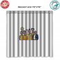 Indiana Pacers 3 NBA Basketball Suport Shower Curtain
