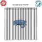 Orlando Magic 1 NBA Basketball Suport Shower Curtain