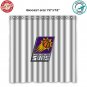 Phoenix Suns 1 NBA Basketball Suport Shower Curtain