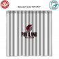 Portland Trail Blazers 2 NBA Basketball Suport Shower Curtain