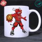 Chicago Bulls 2 NBA Basketball Sport White Mug