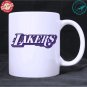 Los Angeles Lakers 2 NBA Basketball Sport White Mug