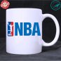 NBA National Basketball Association 2 NBA Basketball Sport White Mug