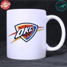 Oklahoma City Thunder 3 NBA Basketball Sport White Mug