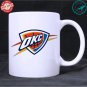 Oklahoma City Thunder 3 NBA Basketball Sport White Mug