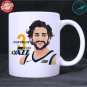 Utah Jazz 3 NBA Basketball Sport White Mug