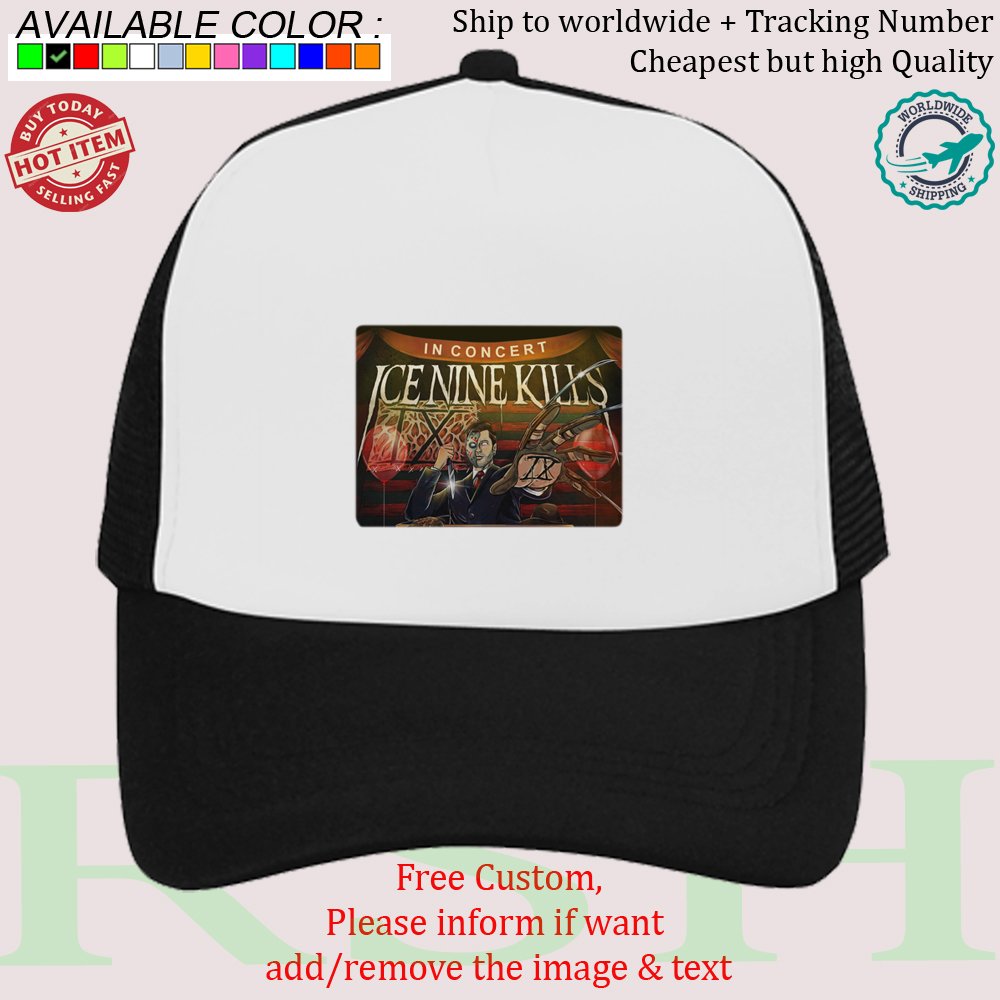 ICE NINE KILLS Tour Album Concert Hat Cap