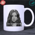 1 SELENA GOMEZ - LOSE YOU TO LOVE ME Album Concert White Mug