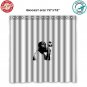 3 TECH N9NE - N9NA Album Concert Shower Curtain