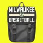 Milwaukee Bucks 3 NBA Basketball Suport Backpack Bags