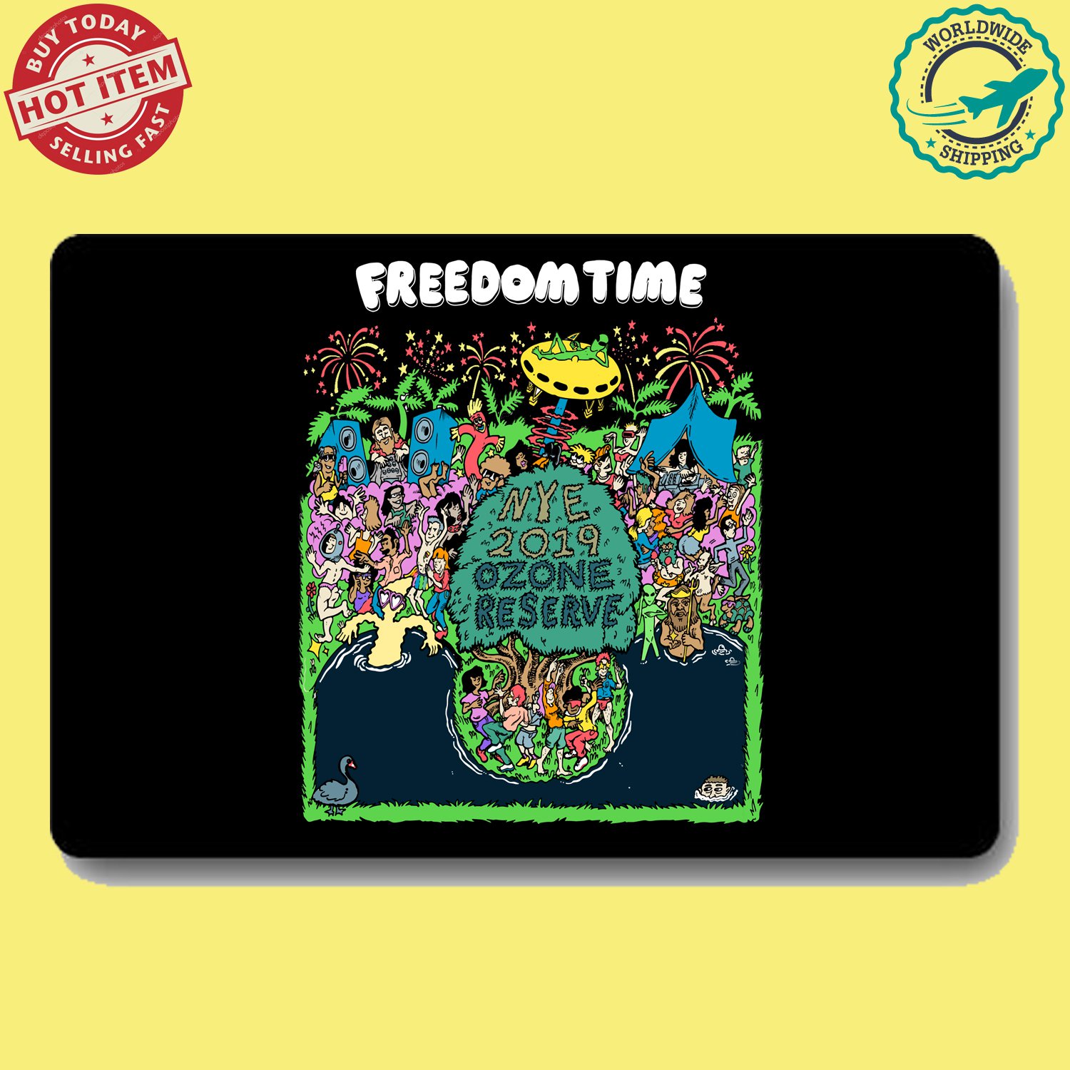 FREEDOM TIME - AUS doormat