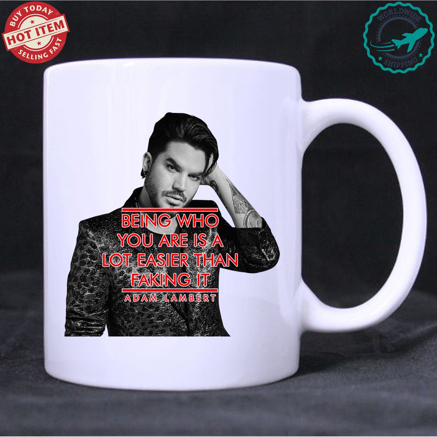 4 ADAM LAMBERT - TRESPASSING Mug