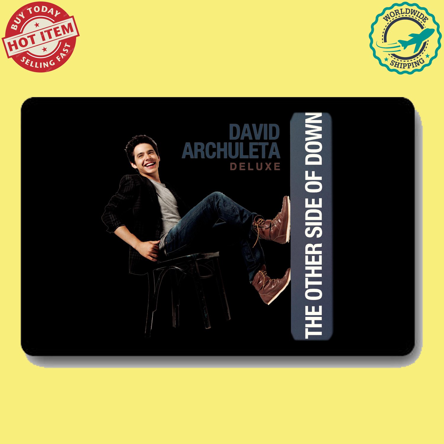 2 DAVID ARCHULETA - WINTER IN THE AIR doormat