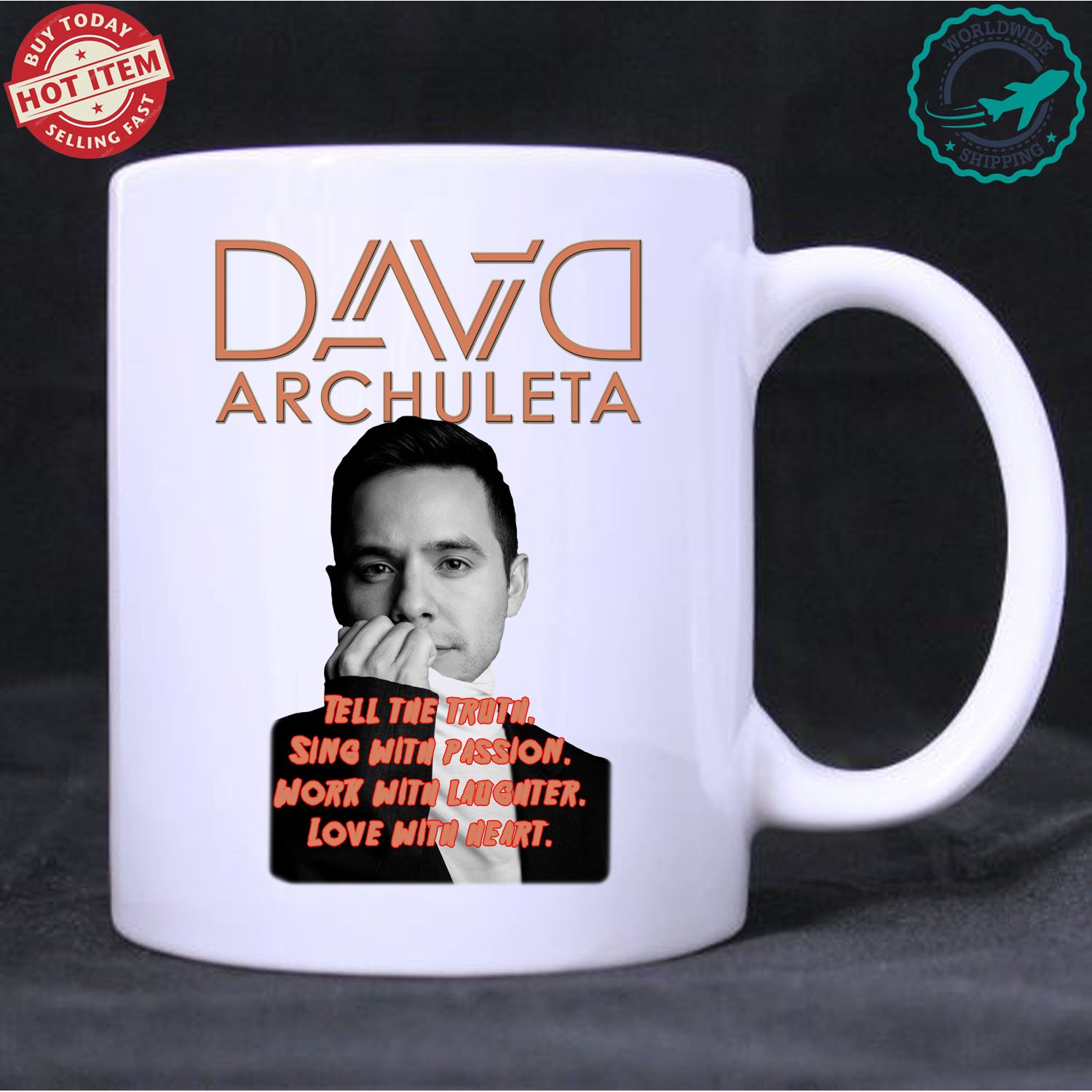 5 DAVID ARCHULETA - WINTER IN THE AIR Mug