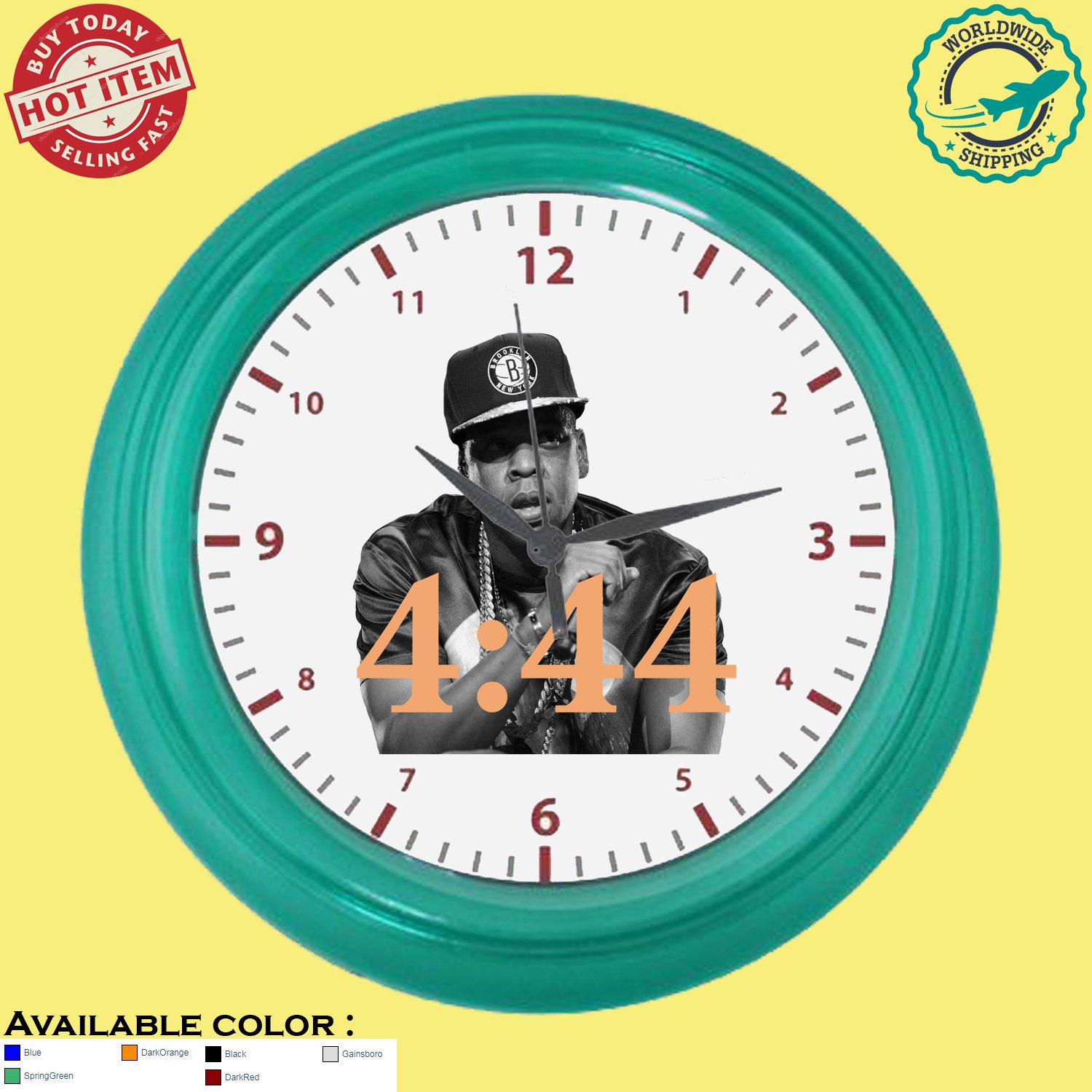 1 JAY Z - 4:44 Wall Clocks