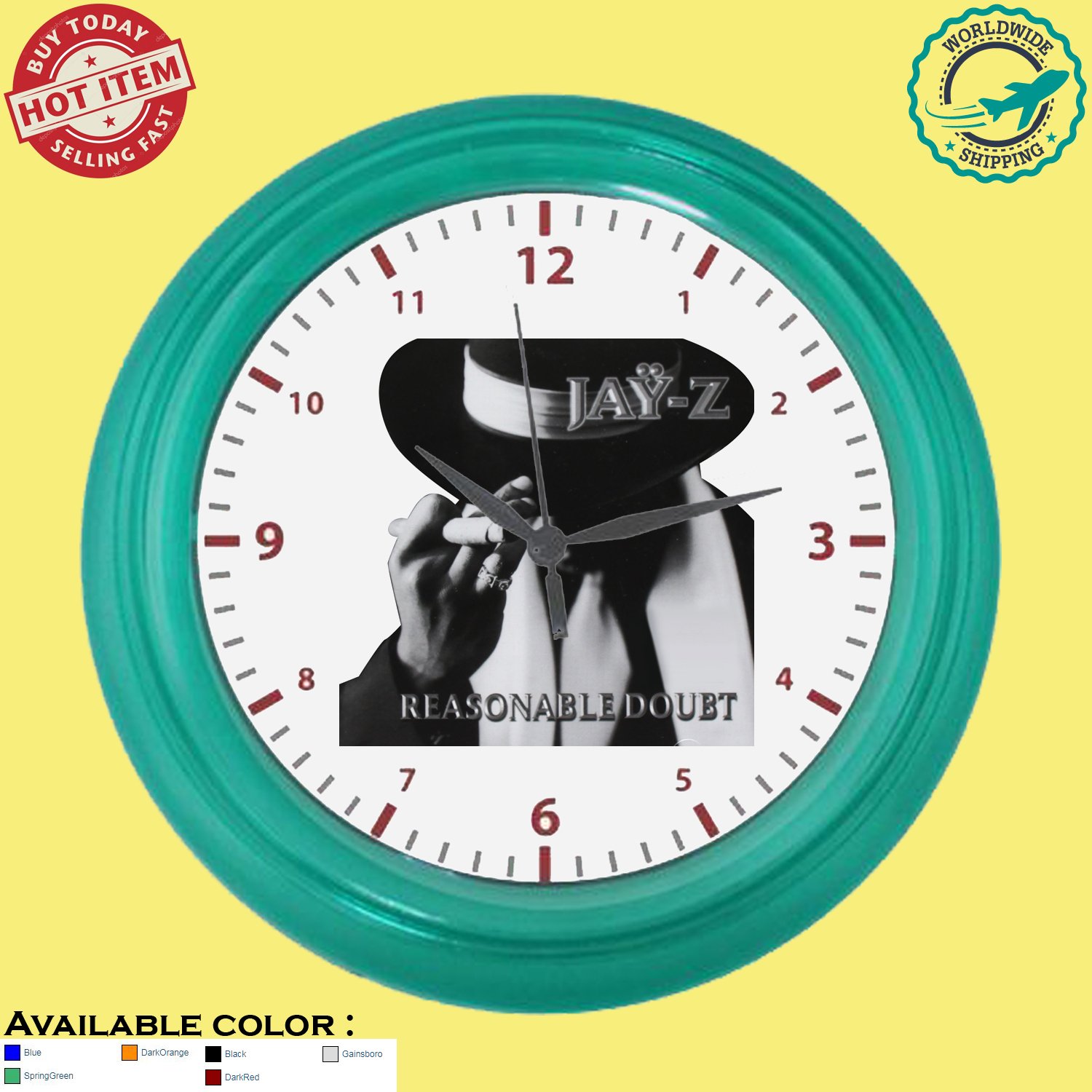 2 JAY Z - 4:44 Wall Clocks