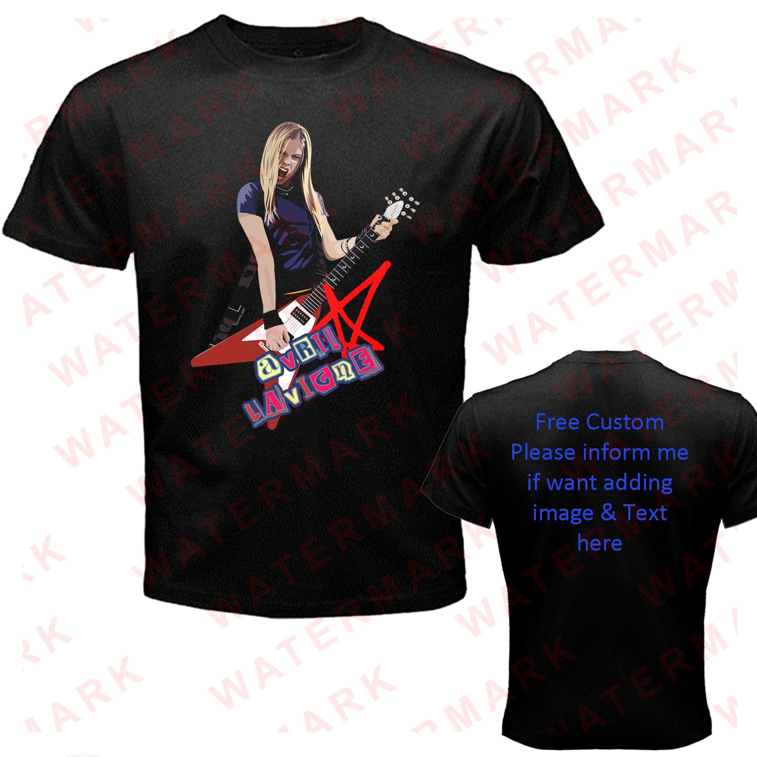 Avril Lavigne - Head Above Water 5 shirt All Size Adult S - 5XL Kids Infants Toddler