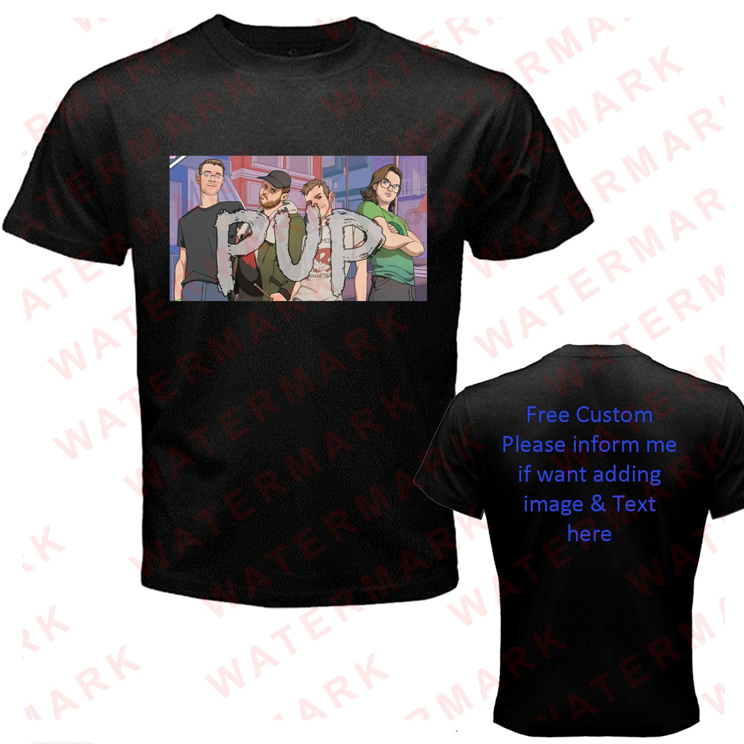 PUP Topanga band - Morbid Stuff 2 shirt All Size Adult S - 5XL Kids Infants Toddler