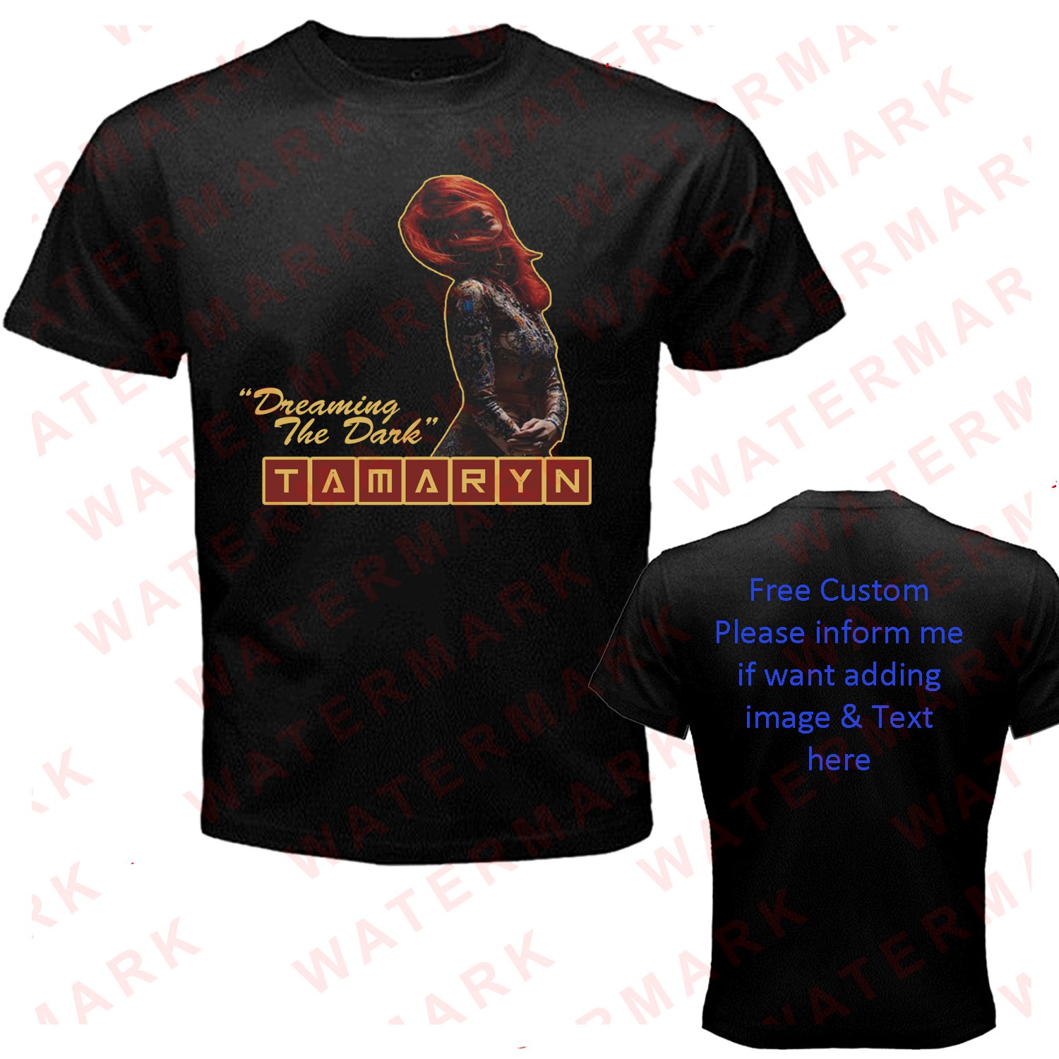 Tamaryn - Dreaming The Dark -australia 2 shirt All Size Adult S - 5XL Kids Infants Toddler