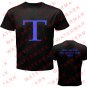 Alphabet Letter T-shirt All Size Adult S - 5XL Kids Infants Toddler