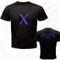 Alphabet Letter X shirt All Size Adult S - 5XL Kids Infants Toddler