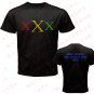 Alphabet Letter XXX shirt All Size Adult S - 5XL Kids Infants Toddler