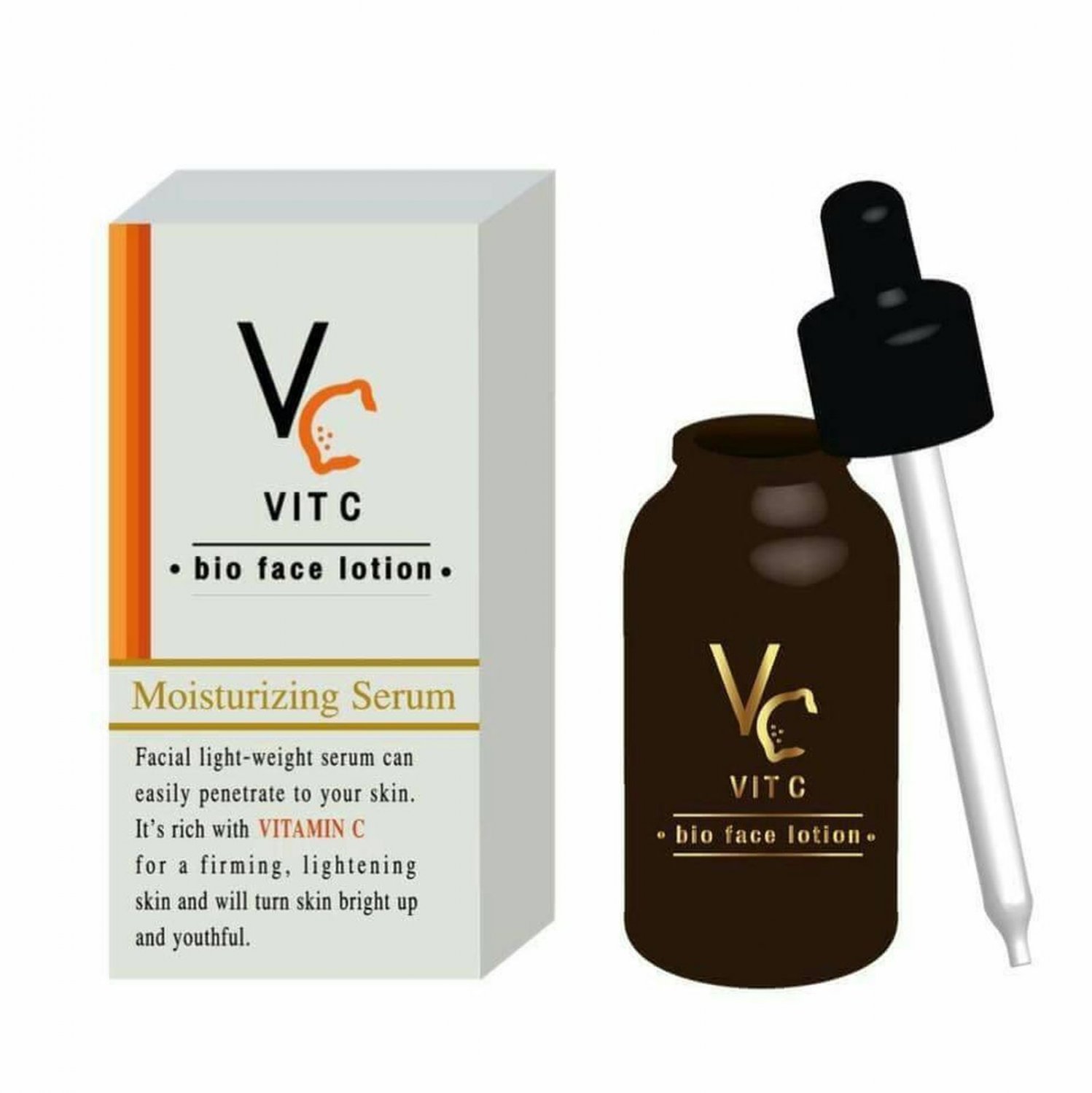 Vit C Bio Face Lotion Serum Vitamin C Moisturizing Serum Skin Reduction ...