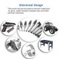 9 Pc Kit Roll Hand Pin Remover Punch Steel Tools Grip Piece Hammer Gun AR15 Set