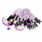 Profesional Set De 32 Pinceles Y Brochas Para Maquillaje Mango De Estuche Madera