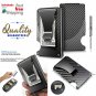Front Pocket Wallet Minimalist Ridge Money Clip Carbon Fibre Slim RFID Blocking
