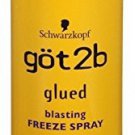 2 Pack 12 Oz Glued Blasting Freeze Spray Hold Screaming All Type Hair New GOT 2B