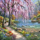 Spring 16x20 Paint By Number Canvas Kit DIY Oil Painting For Adults No Frame