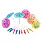 98pc Tropical Birthday Party Hawaiian Moana Themes Kids Umbrella Flowers Gift