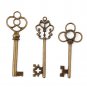 Skeleton Keys Antique And Vintage Style Large in Bronze Finish 30 Key Set New