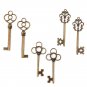 Skeleton Keys Antique And Vintage Style Large in Bronze Finish 30 Key Set New