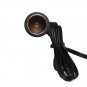 OMNIHIL (12 FT) 12V/24V Car Cigarette Lighter Socket Splitter Extension Cord, Fu