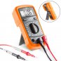 Multimeter Digital Meter Amp Ohm Voltmeter Tester Fluke Batter Auto Lcd Ac/Dc