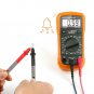 Multimeter Digital Meter Amp Ohm Voltmeter Tester Fluke Batter Auto Lcd Ac/Dc