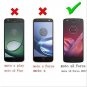 Moto Z2 Force Case Hybrid Armor Bumper Compatible With Moto Mods Ademite Black