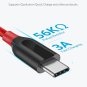 [2-Pack] Anker PowerLine+ USB-C to USB A 2.0 Cable, for Galaxy Note 8, S8, S8+,
