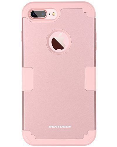 Iphone 8 Plus Phone Case Rose Gold Protective Cover Hybrid Shockproof Heavy Duty